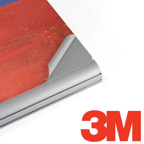 Haiti Flag Distressed Surface Book 2 13.5in Skin
